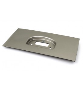 IQ3 Dash Moulded Panel Mount - Brushed Silver 20" x 10" / 500mm x  250mm