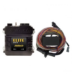 Elite 550 - 2.5m (8 ft) Premium Universal Wire-in Harness Kit Includes firewall grommet, moulded 6 power circuit Haltech fuse box & lid.