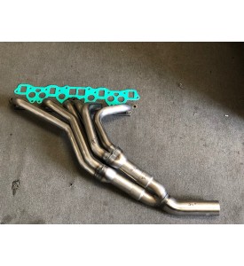 1.625" Big Tube Race Datsun header Z "L" series 240Z-280ZX with head pipe and Gasket.